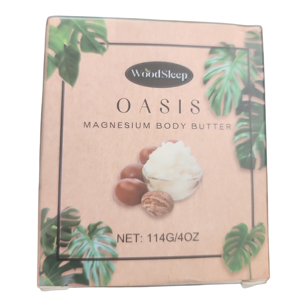 WoodSleep OASIS Magnesium Body Butter 4 oz